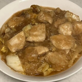 たっぷり大根おろし！鶏むね肉と白菜のおろし煮